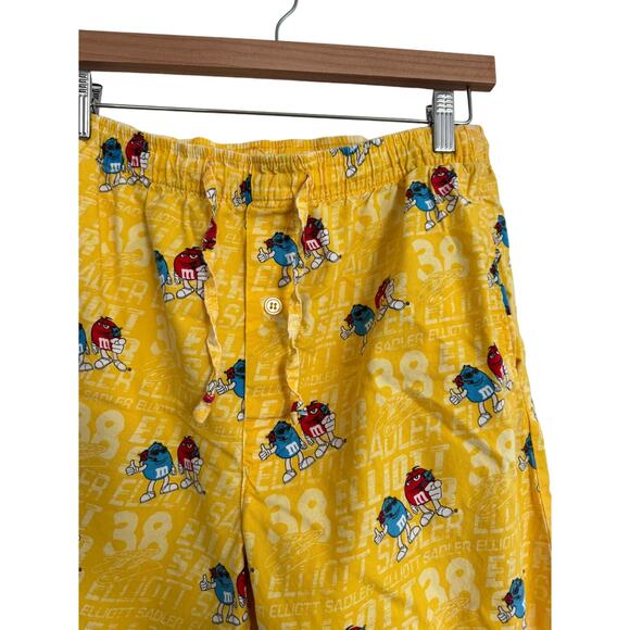 Vintage M&M Nascar Winner’s Circle Pajama Pants Size Small - Picture 5 of 6